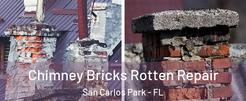 Chimney Bricks Rotten Repair San Carlos Park - FL