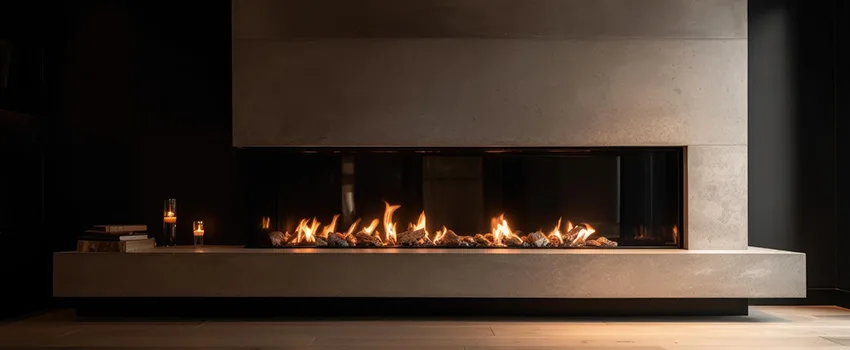 Gas Fireplace Ember Bed Design Services in San Carlos Park, Florida