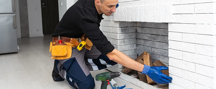 Fireplace Damaged Damper Frame Repair Services in San Carlos Park, Florida