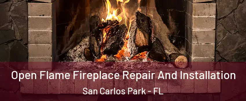 Open Flame Fireplace Repair And Installation San Carlos Park - FL